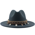MAEVELY Fedora Hat in Deep Grey