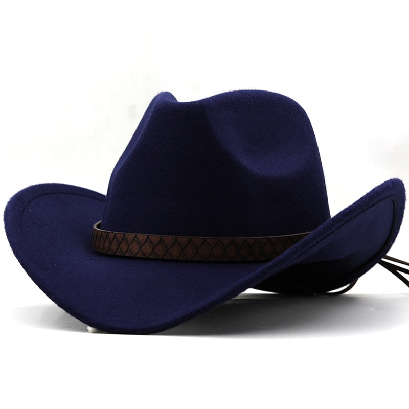NIALL Men's Felt Cowboy Hat