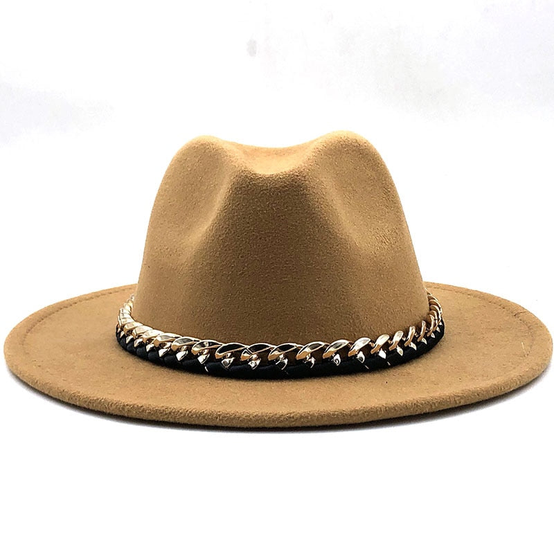ARIELLA Fedora Hat in Shallow Khaki