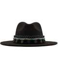 ALAIA Fedora Hat in Brown