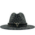 YULIA Fedora Hat in Gray