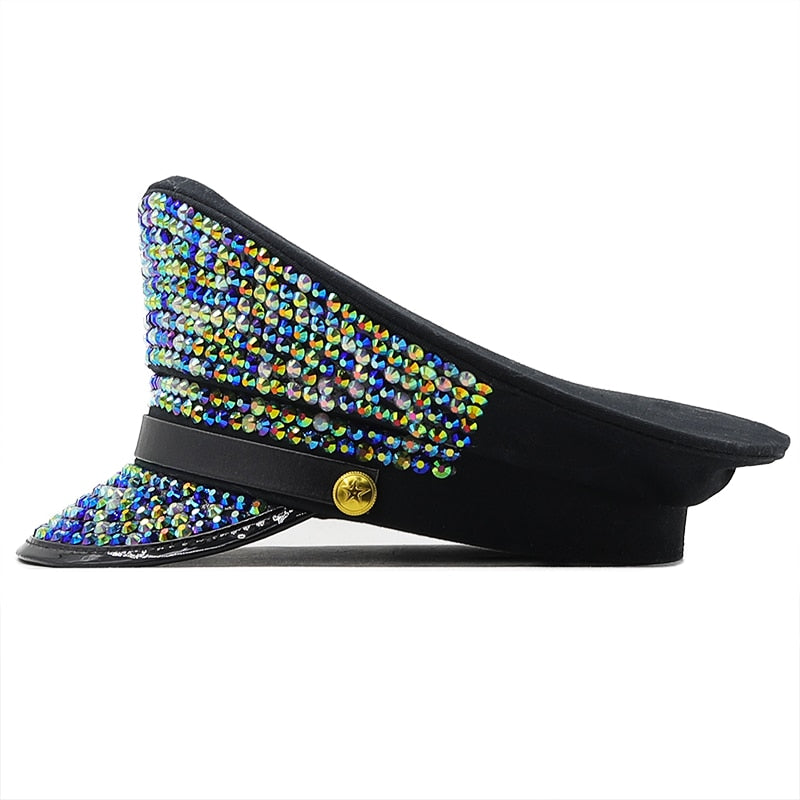 RESILLA Luxury Rhinestone Party Hat