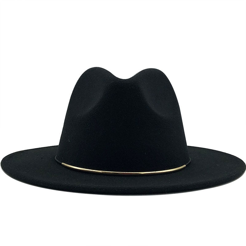 LUDWIG Men's Felt Fedora Hat