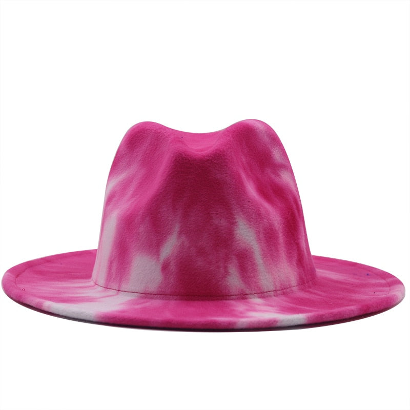KAIRE Fedora Hat in Rose