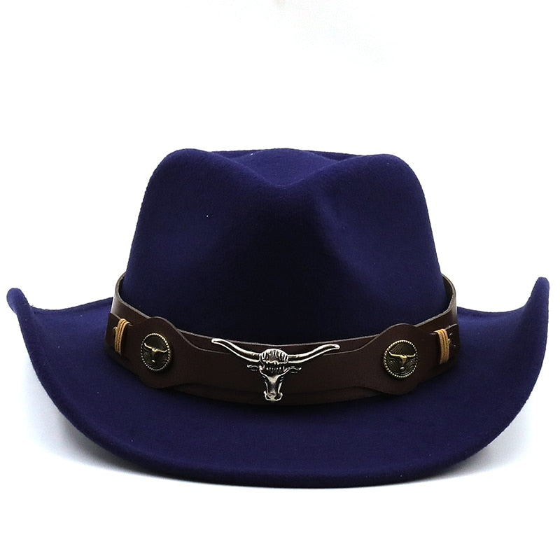 EDWIN Men's Felt Cowboy Hat