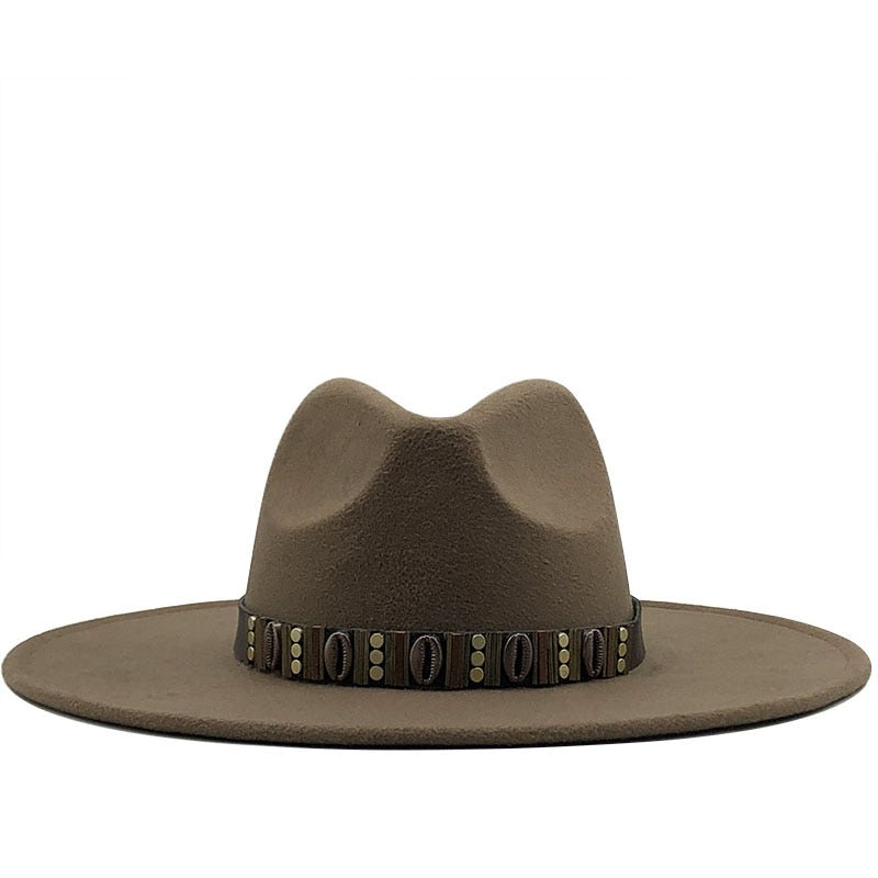TORIA Fedora Hat in Khaki