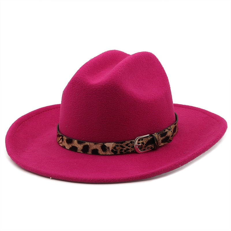 AYLA Fedora Hat in Rose