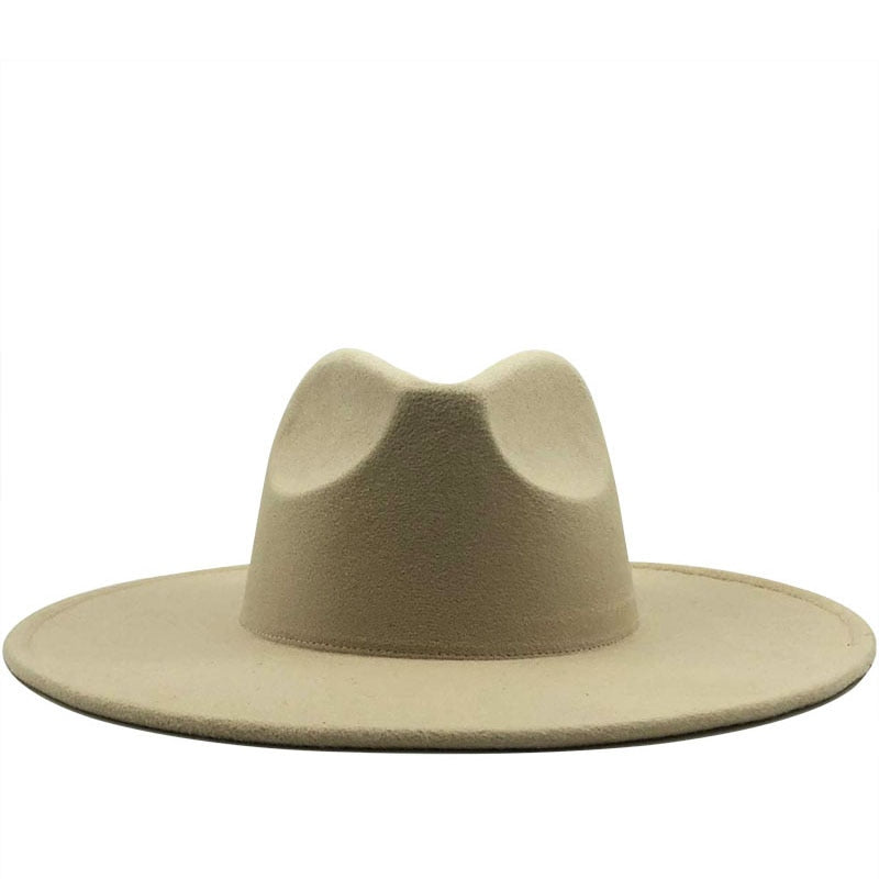 TIARA Fedora Hat in Beige