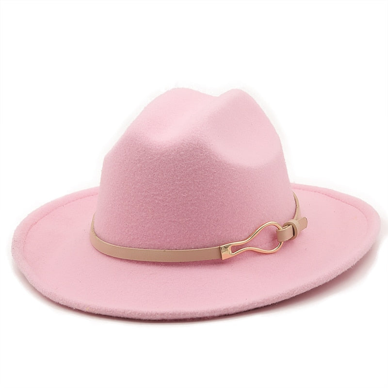 EDMUND Men's Felt Fedora Hat