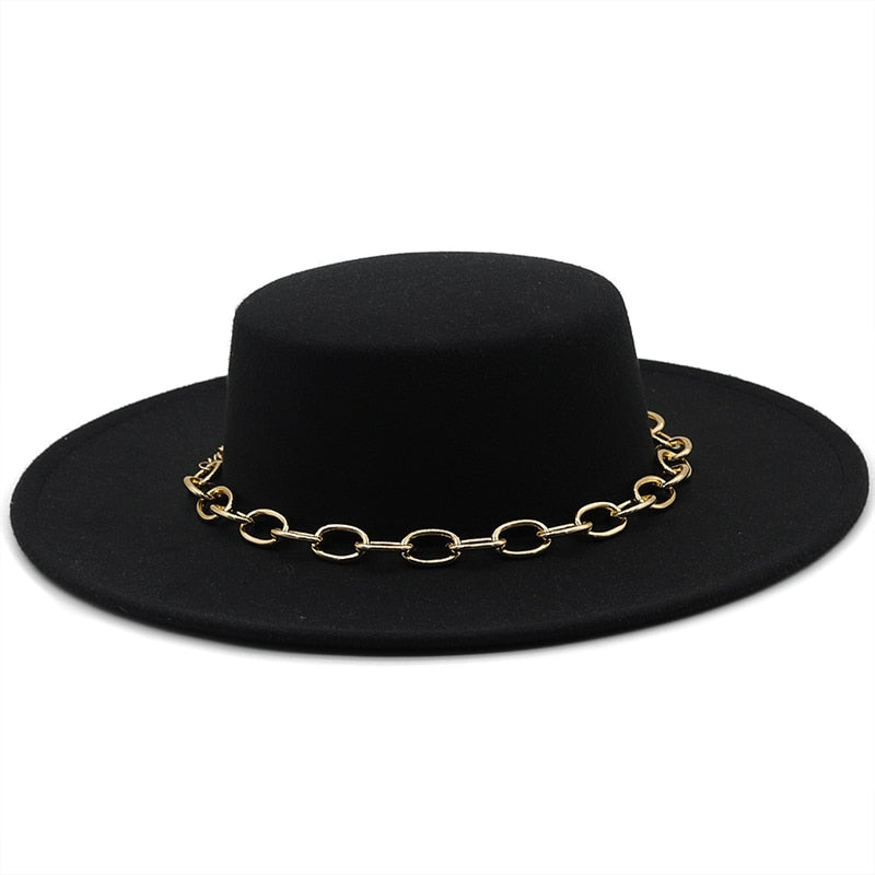 IRENE Fedora Hat in Black