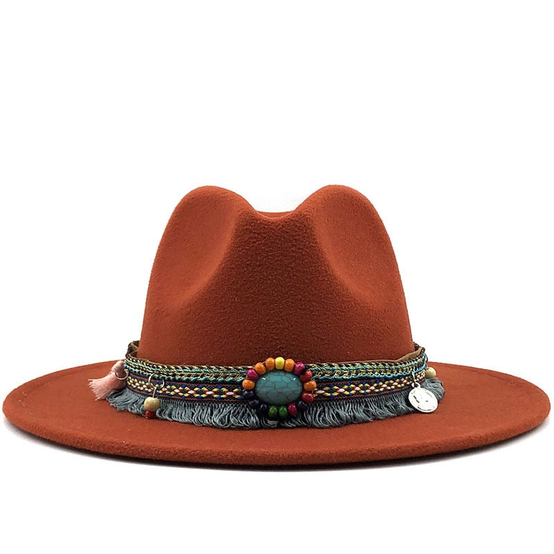 ERIN Fedora Hat in Caramel