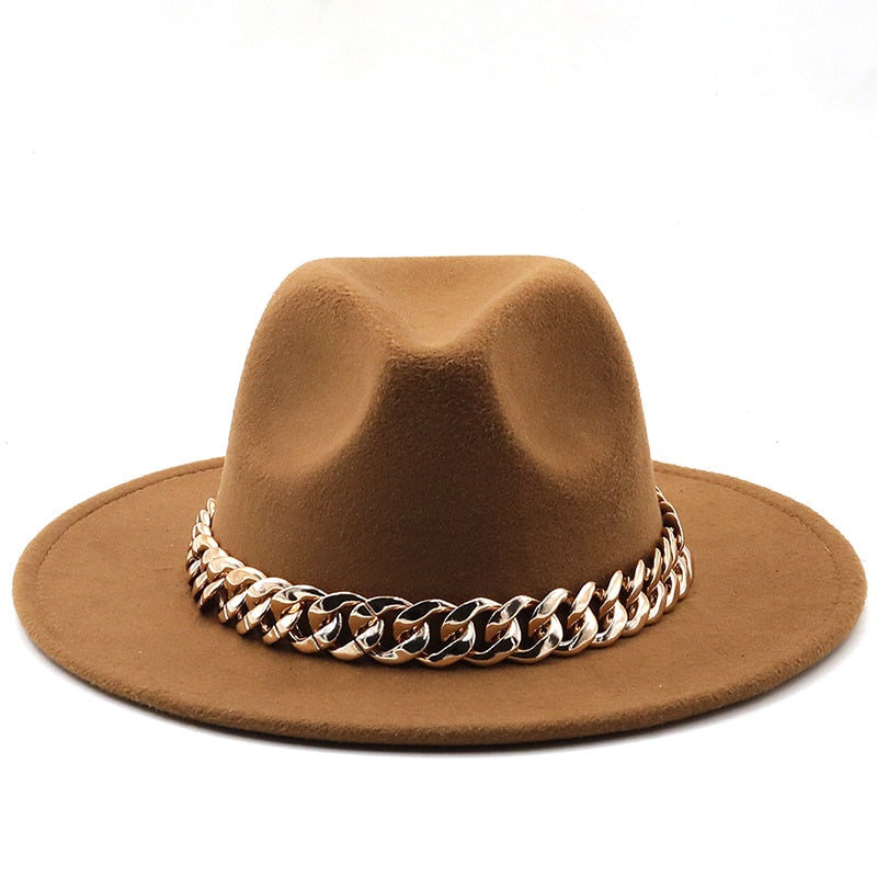 ESTELLA Fedora Hat in Khaki