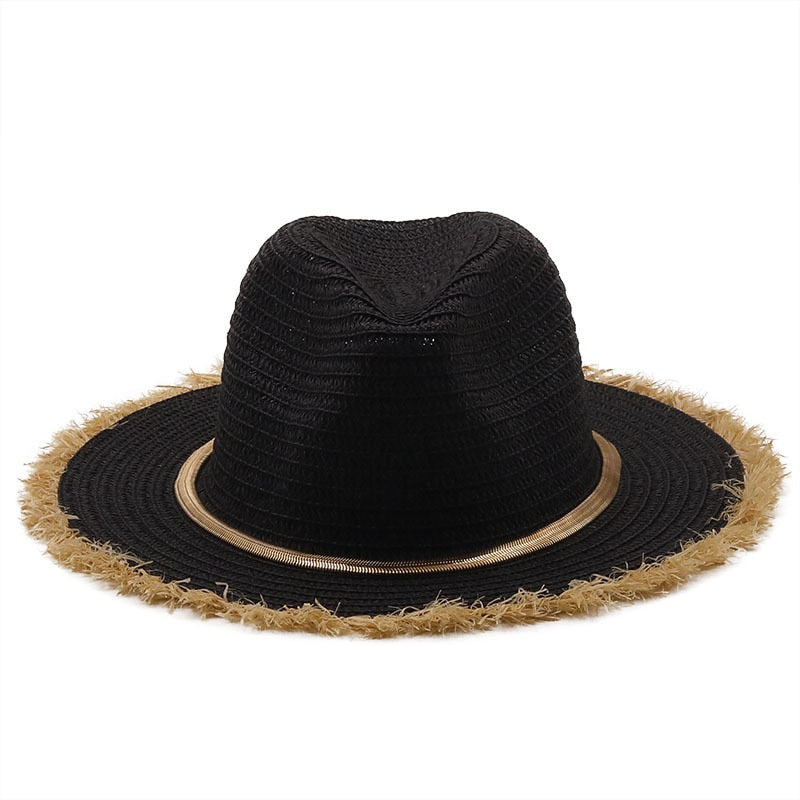 ELVIRE Fedora Hat in Black