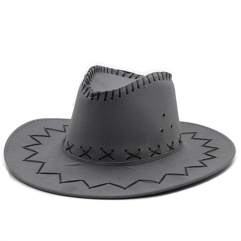OLAF Men's Felt Cowboy Hat in Gray