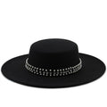 BRIELLA Fedora Hat in Black