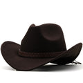 NIALL Men's Felt Cowboy Hat in Brown