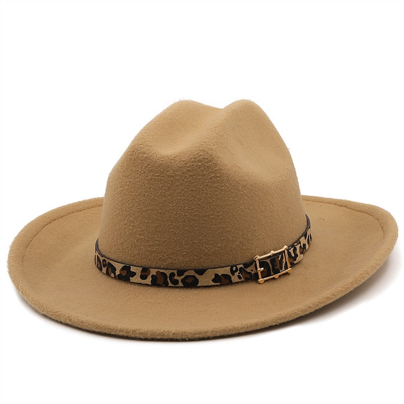 TENILLE Fedora Hat in Tan