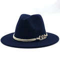 MERCELLA Fedora Hat in Navy