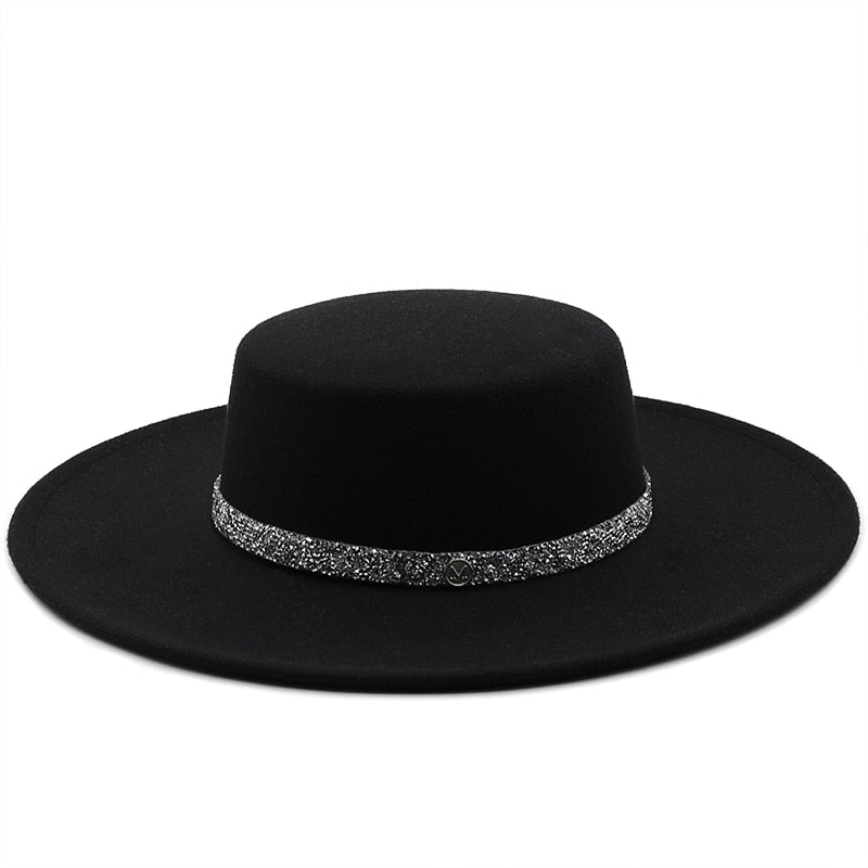 HANA Fedora Hat in Black
