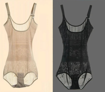 SHPWR-8 Sheer Lace Tummy Control Shapewear