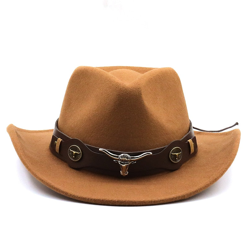EDWIN Men's Felt Cowboy Hat