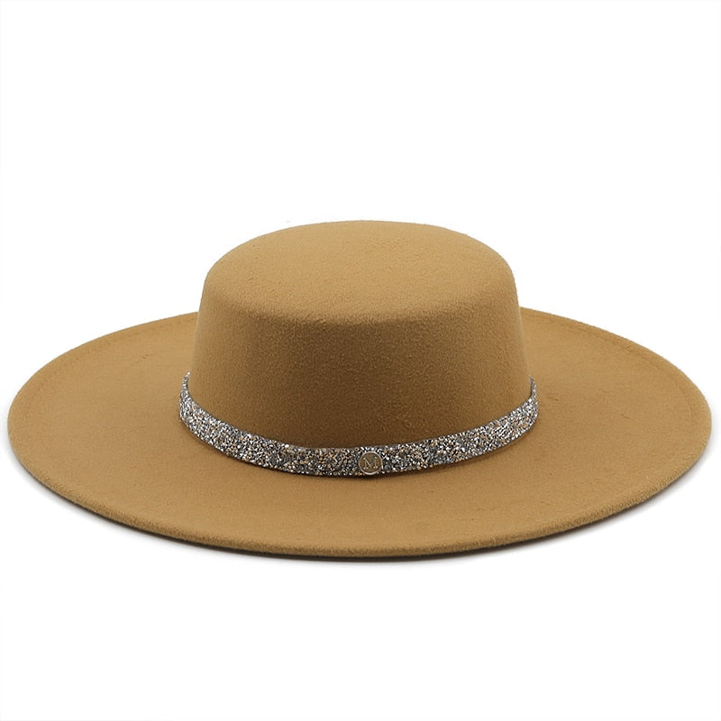 HANA Fedora Hat in Tan