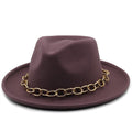 LIZA Fedora Hat in Purple