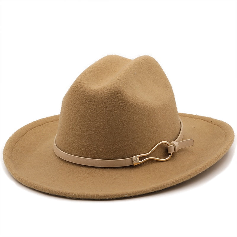 EDMUND Men's Felt Fedora Hat