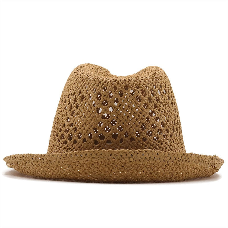 LAUNA Straw Trilby Hat