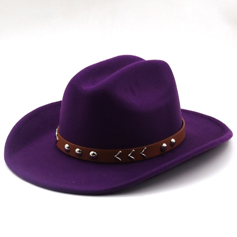 MAGNUS Men's Felt Cowboy Hat