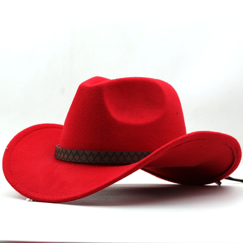 NIALL Men's Felt Cowboy Hat