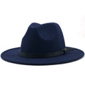 ARTHUR Men's Felt Fedora Hat in Navy
