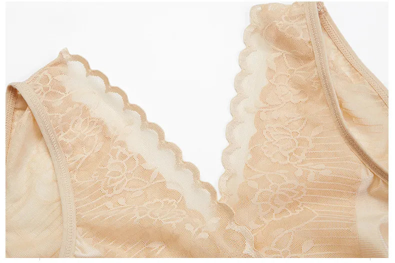 SHPWR-7 Tummy Control Lace Body Shaper
