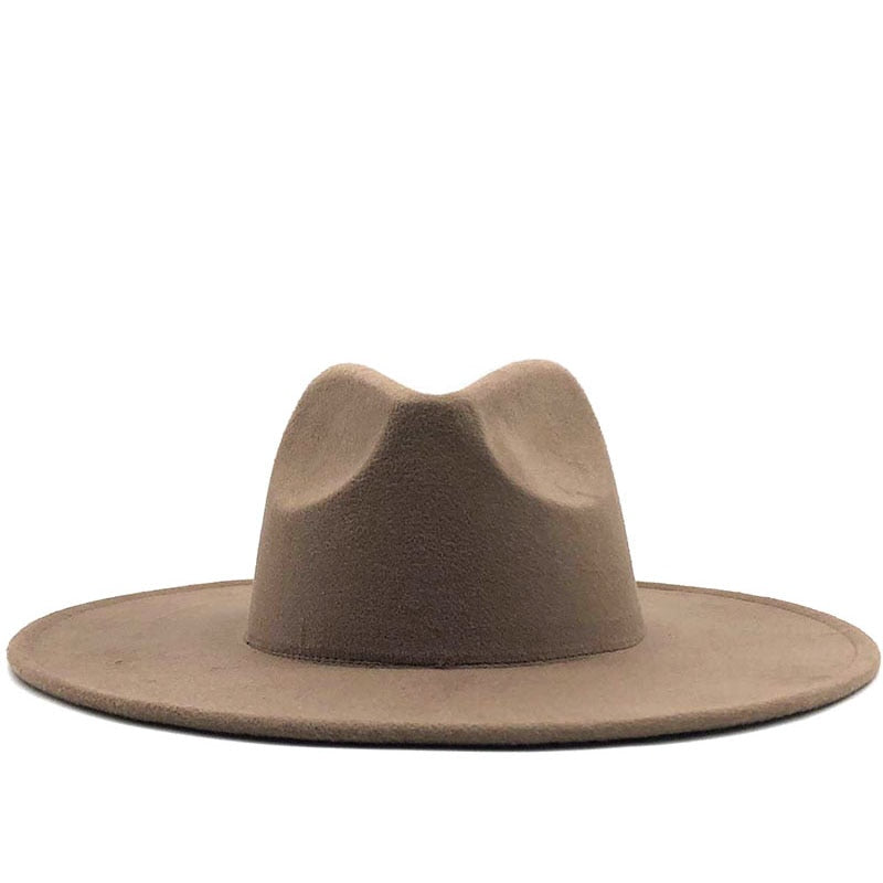 TIARA Fedora Hat in Khaki