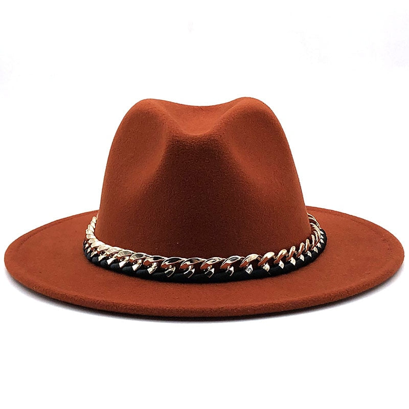 ARIELLA Fedora Hat in Caramel
