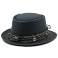 IRINA Fedora Hat in Gray