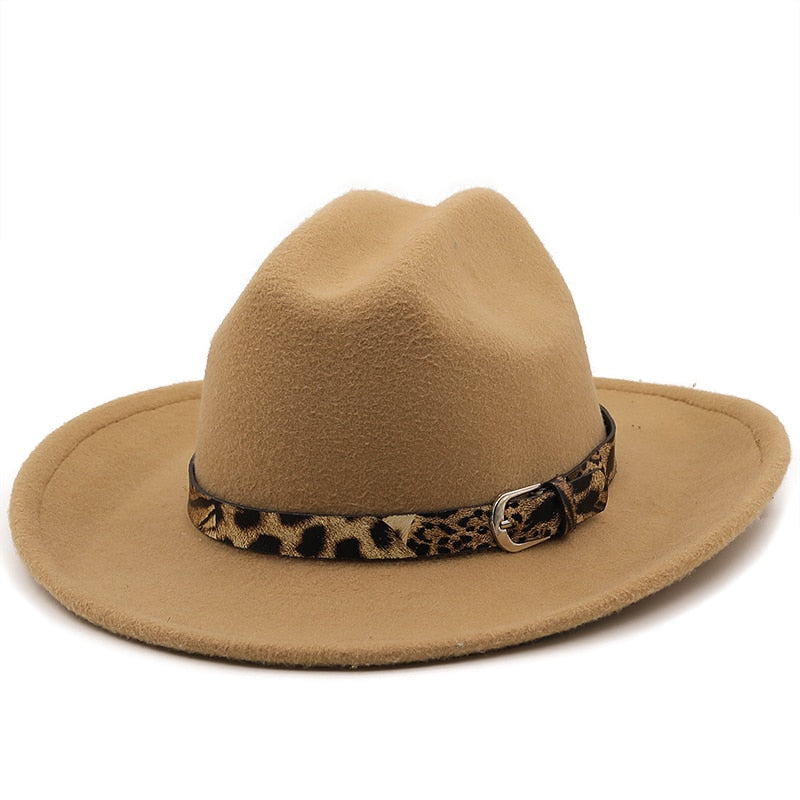 AYLA Fedora Hat in Tan