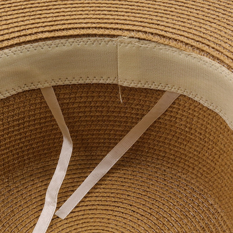 RENATA Straw Boater Hat