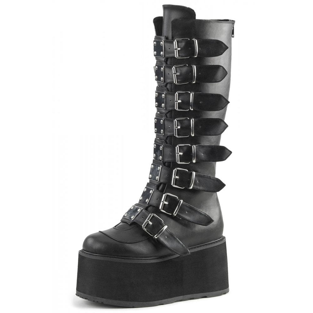 MELISSA Knee-High Boots in Black