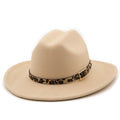 TENILLE Fedora Hat in Beige
