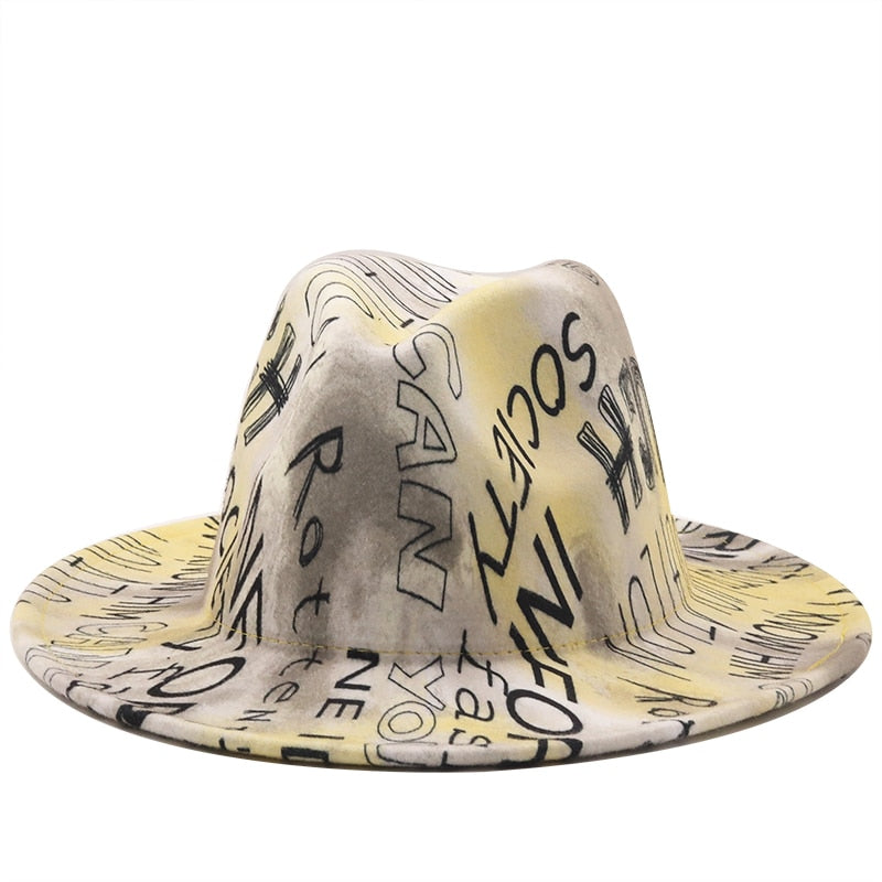 VIVIANA Fedora Hat in Tan