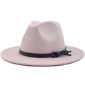 ARTHUR Men's Felt Fedora Hat in Pink