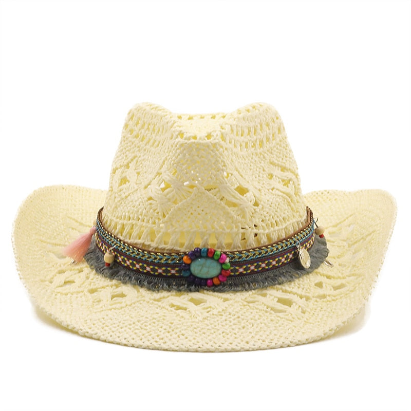 ISIDORA Cowboy Hat in Off-White
