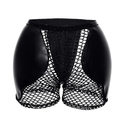 SHPWR-16 Synthetic Leather Butt Enhancer Underwear