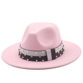 DAVINA Fedora Hat in Pink