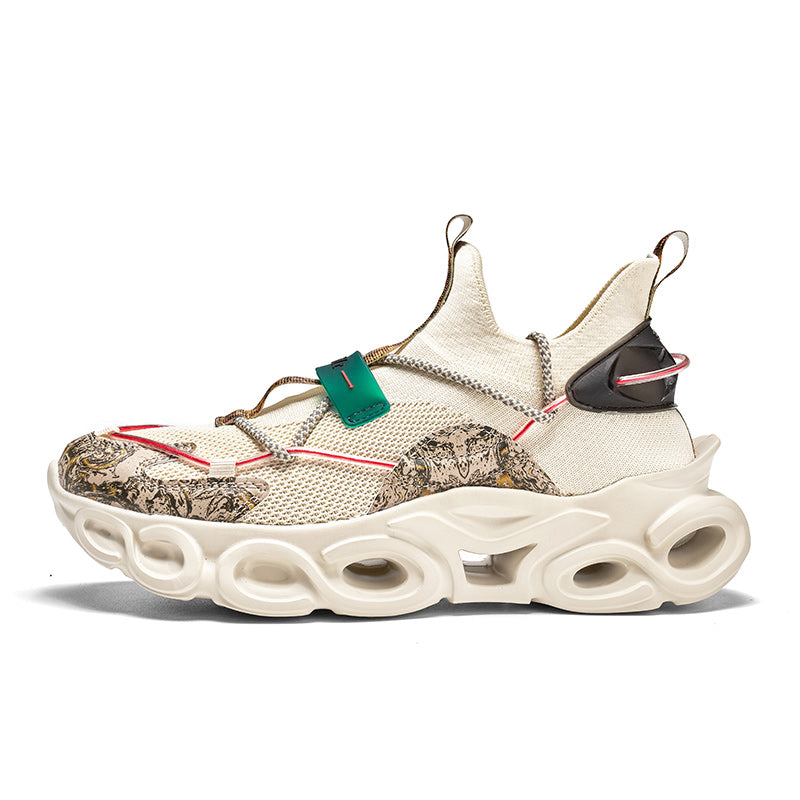 'Shadowstrike Elite' X9X Sneakers in Cosmic Beige