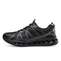 'Titan Wave' X9X Sneakers in Carbon Black