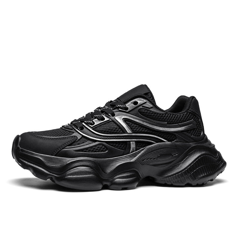 'Quasar Pulse' X9X Sneaker in Carbon Black