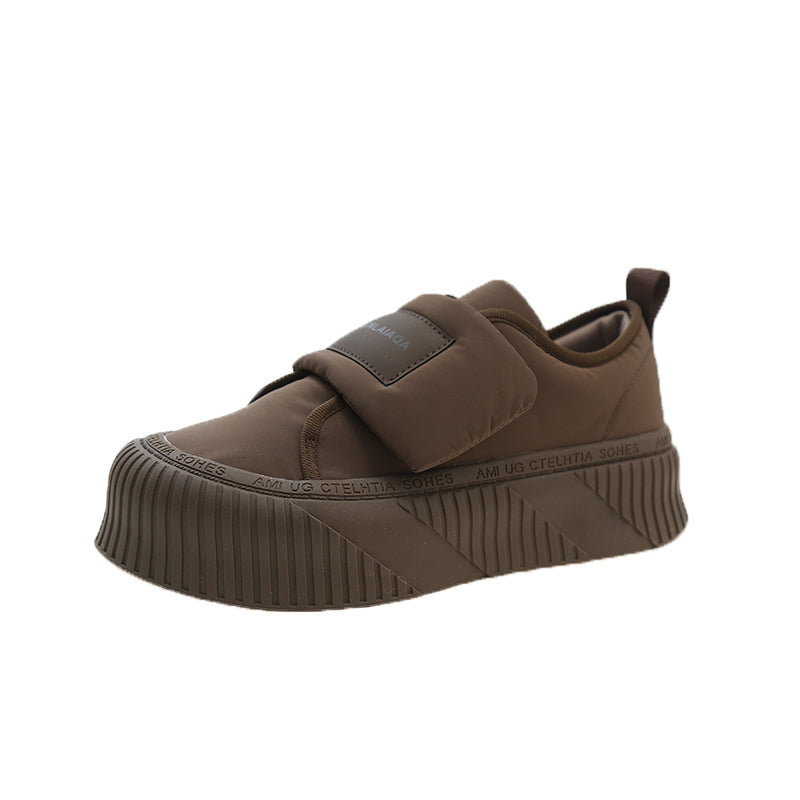 ARIEL Chunky Sneakers in Brown