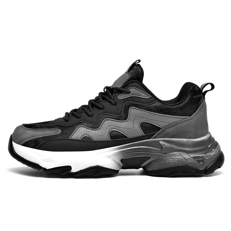 ‘Cosmic Cascade’ X9X Sneakers in Black/Gray/White